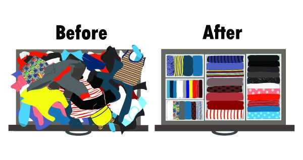 The KonMari method also works on your finances