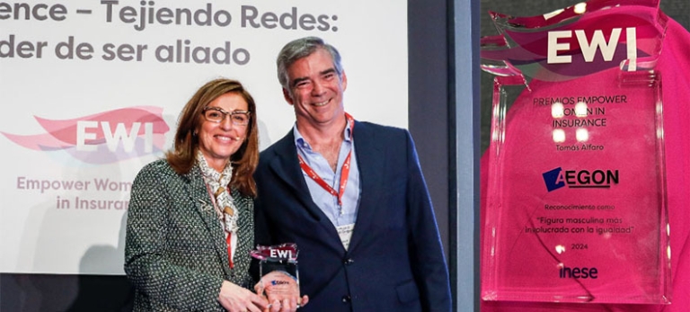 Tomás Alfaro, CEO Aegon Spain and EWI Awards