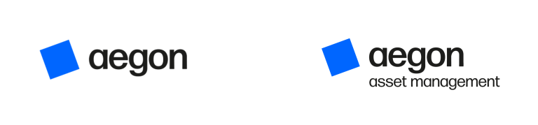 Aegon BU and Aegon AM logos
