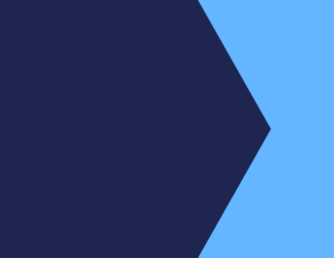 Blue block with shape